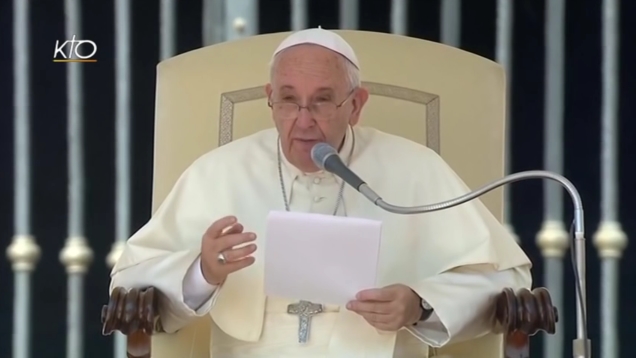 Le Pape François à l'Audience générale du 26 août